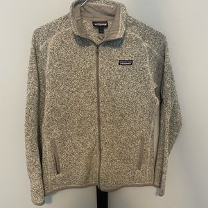 Gray Patagonia Zip up Medium